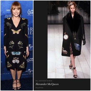 🦋RARE Alexander McQueen 2016 F/W Butterfly Dress